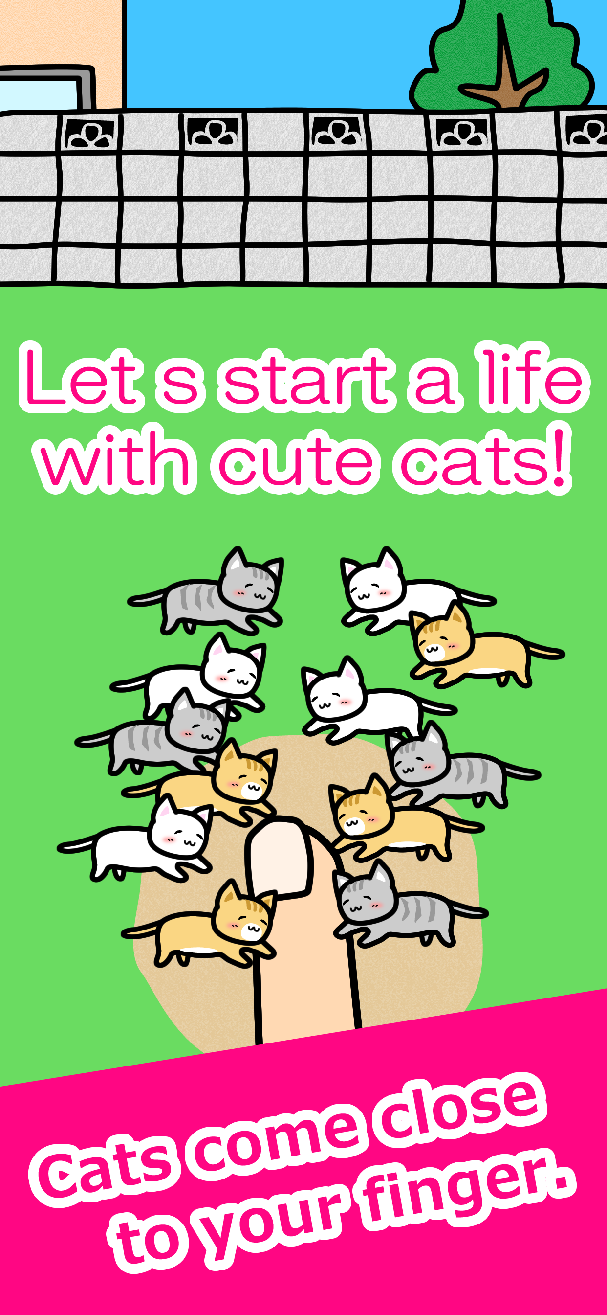 Play with Cats - relaxing game