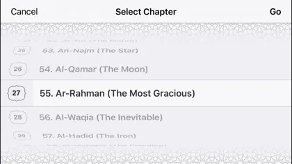 Captura de tela 3 de 3 de ezQuran - Easy Read Quran