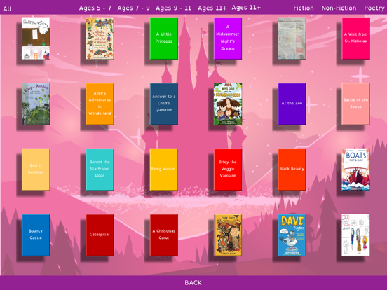 The Reading Realm iPad screenshot