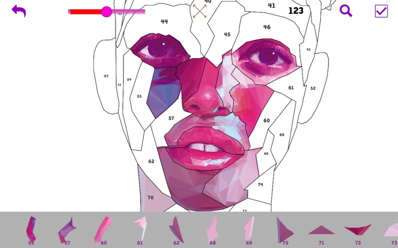 Screenshot #1 pour Poly Art Puzzle