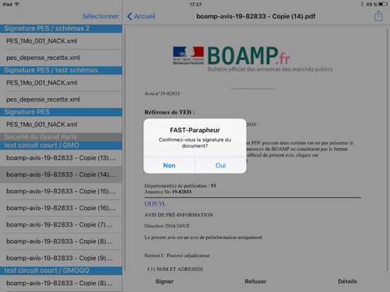 Screenshot #5 pour Fast-Parapheur