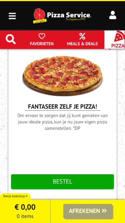 Pizza Service Belgium screenshot-3