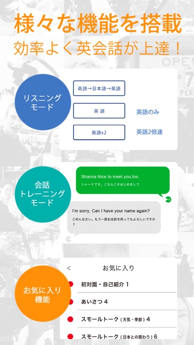 英会話「ネイティブ1000人と作った英会話... screenshot1