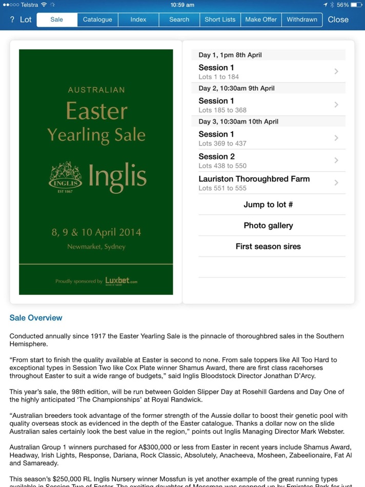 #4. Inglis Sales (iOS) Bởi: Inglis