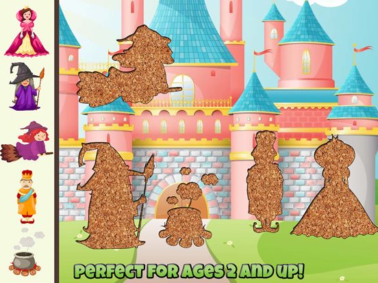 Fairytale Puzzles For Kids iPad screenshot 4 - Games app