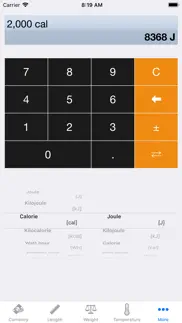 convert - unit and currency iphone resimleri 3