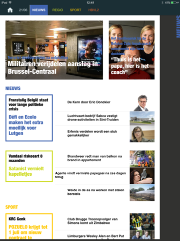 Het Belang van Limburg - Krant screenshot 2