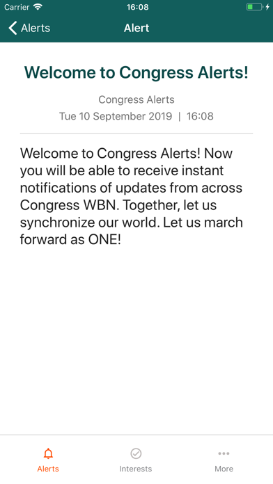 Congress Alerts screenshot 4