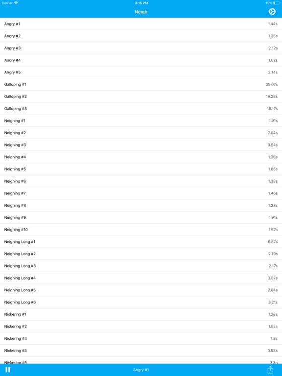 Screenshot #5 pour Neigh - Horse Sounds