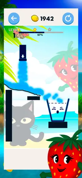 Game screenshot Fruity Cake: Fill the Glass apk