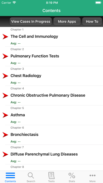 Pulmonary Disease Board Review Screenshot