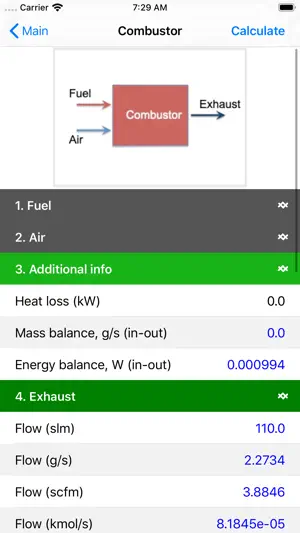 Thermodynamics Calculators screenshot 3