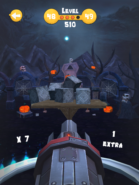 Knock down with Fire Balls iPad screenshot