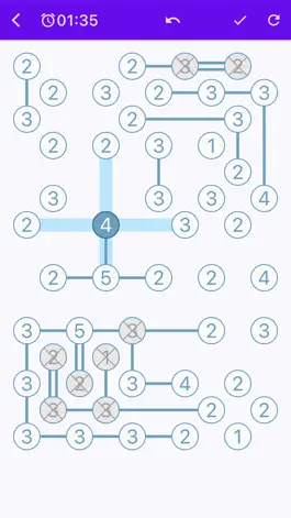 Game screenshot Hashi:Linkdoku Bridges Puzzle apk