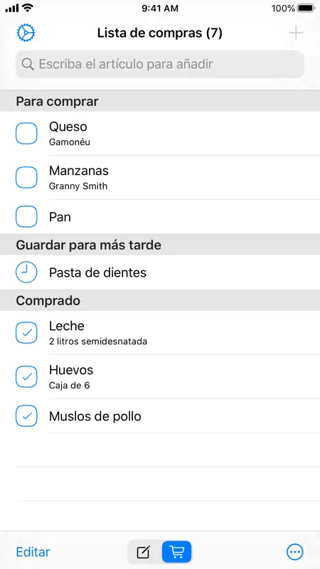 Lista de Compras Fácil screenshot 4 of 5