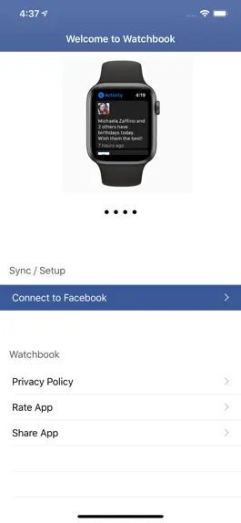 Game screenshot Watchbook for Facebook apk