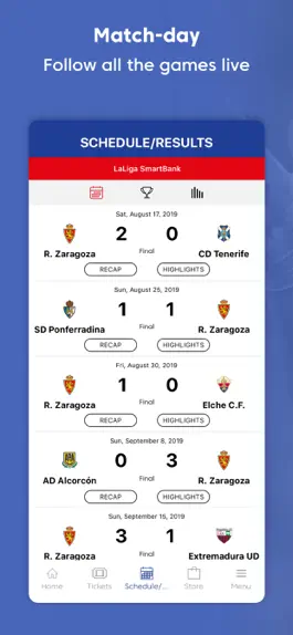 Game screenshot Real Zaragoza - Official App mod apk