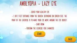 How to cancel & delete amblyopia - lazy eye 1