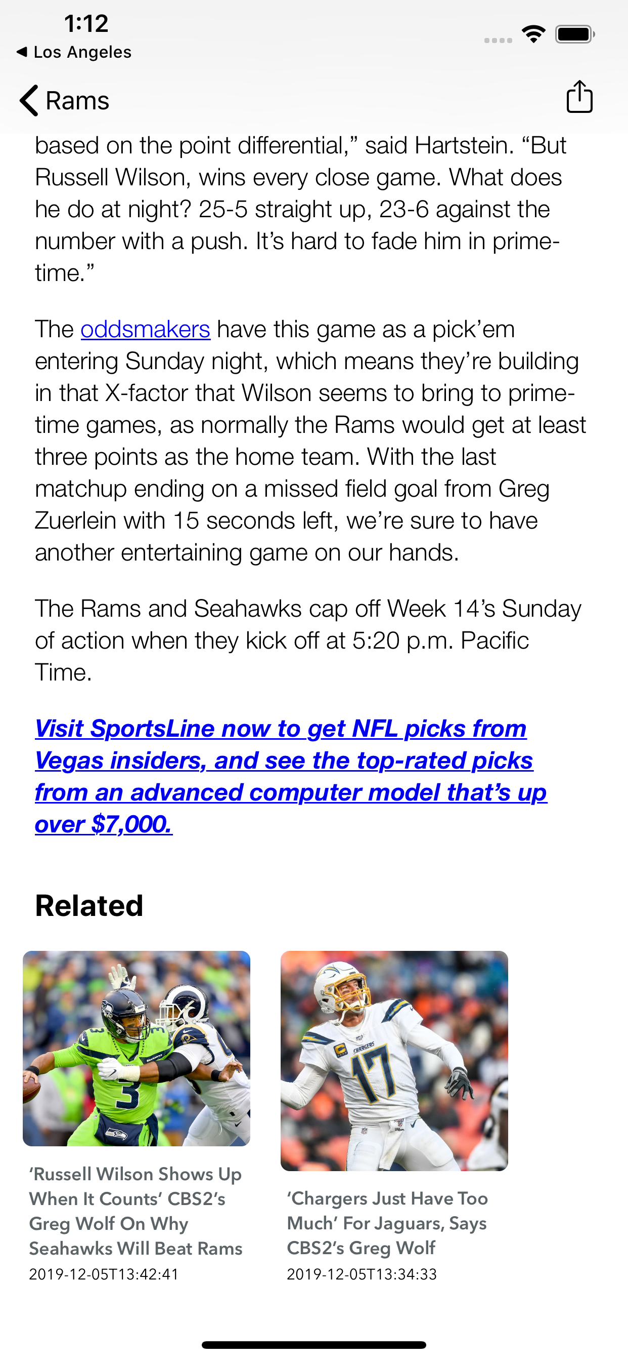 Los Angeles Local News Sports