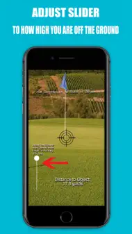 Golf Range Finder Golf Yardage iphone bilder 2