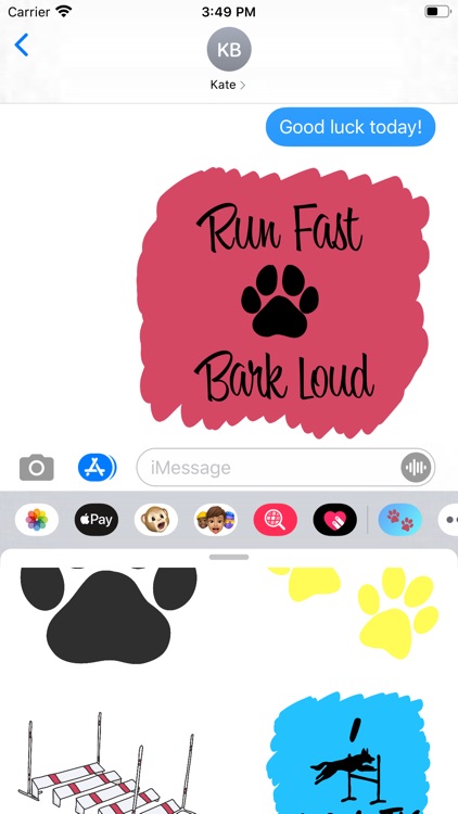 Dog Agility Stickers