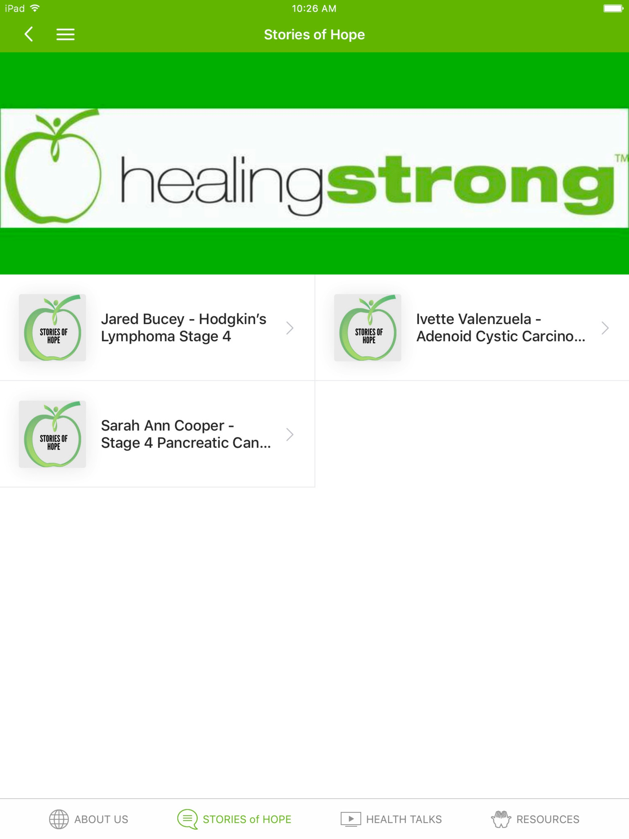 HealingStrong screenshot 4