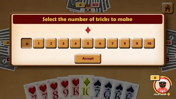 Stiche Raten iPhone Spiel Screenshot 1 – Spiele