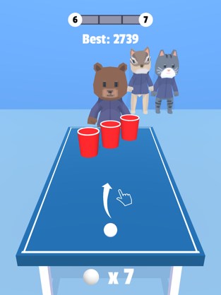 Beer Pong., game for IOS