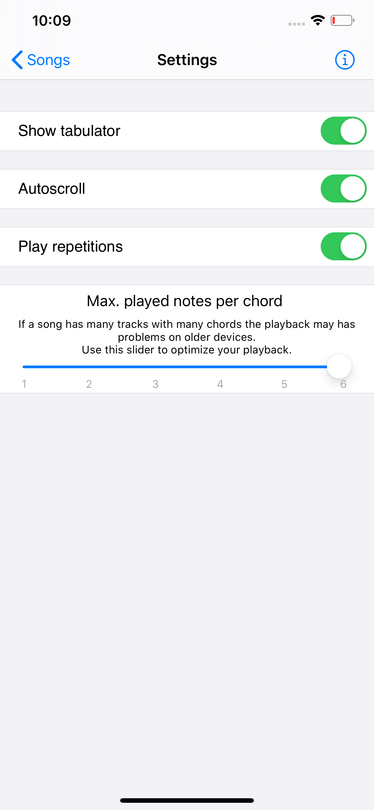 Tabs & Notes