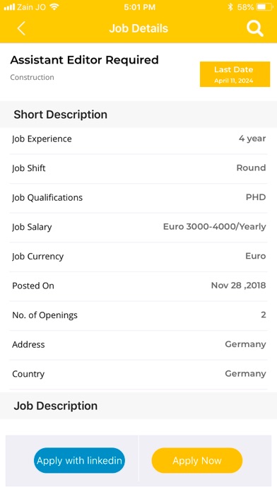 App screenshot