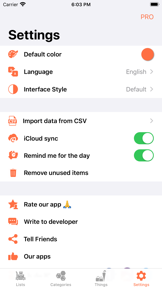 ToPack: Trip Packing Checklist screenshot