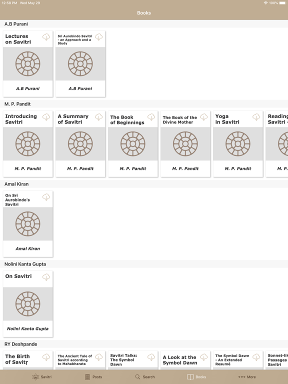 Savitri by Sri Aurobindo iPad screenshot 8 - Book app