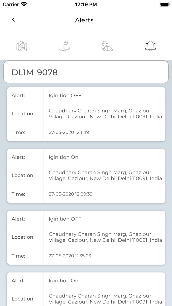 iPhone screenshot