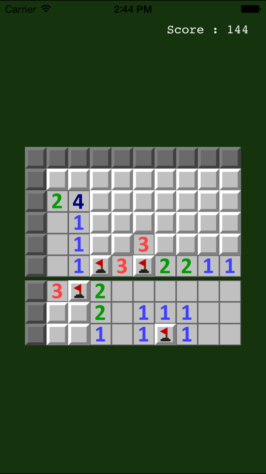 #3. Thoroughly MineSweeper (iOS) By: Yuki Fujimoto