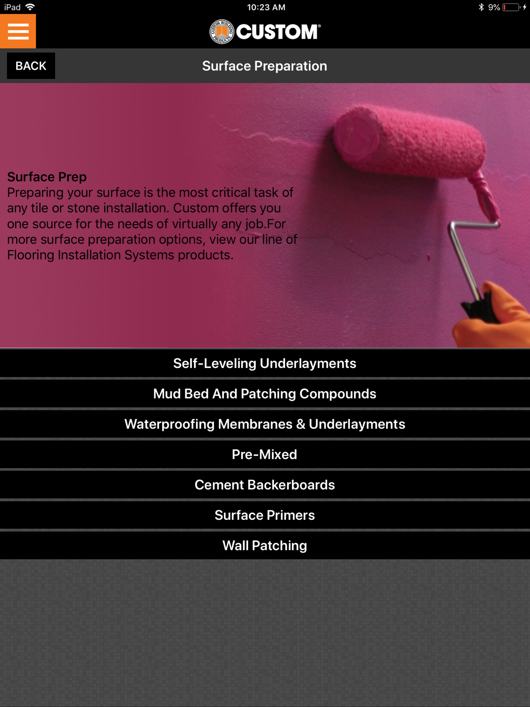Custom Building Products