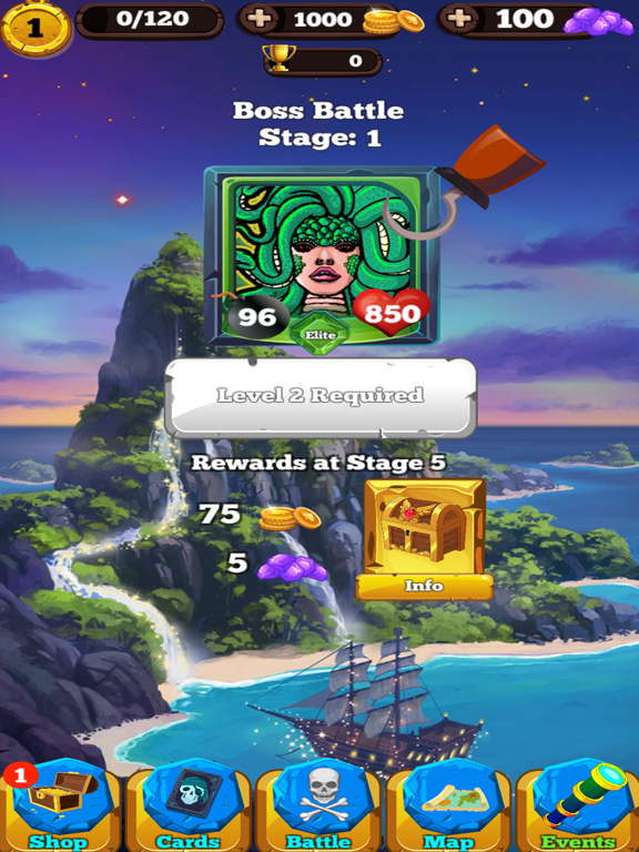 Screenshot #5 pour Pirate Cards - Treasure Battle