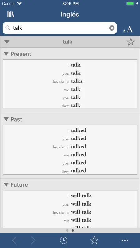 Collins dictionnaire anglais screenshot 2 of 3