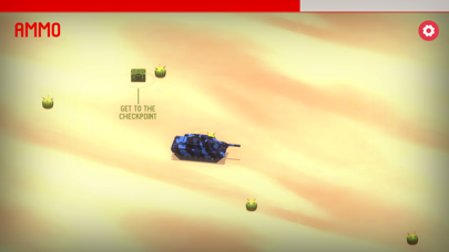 Screenshot #1 pour Tank vs Cactus Army Wars