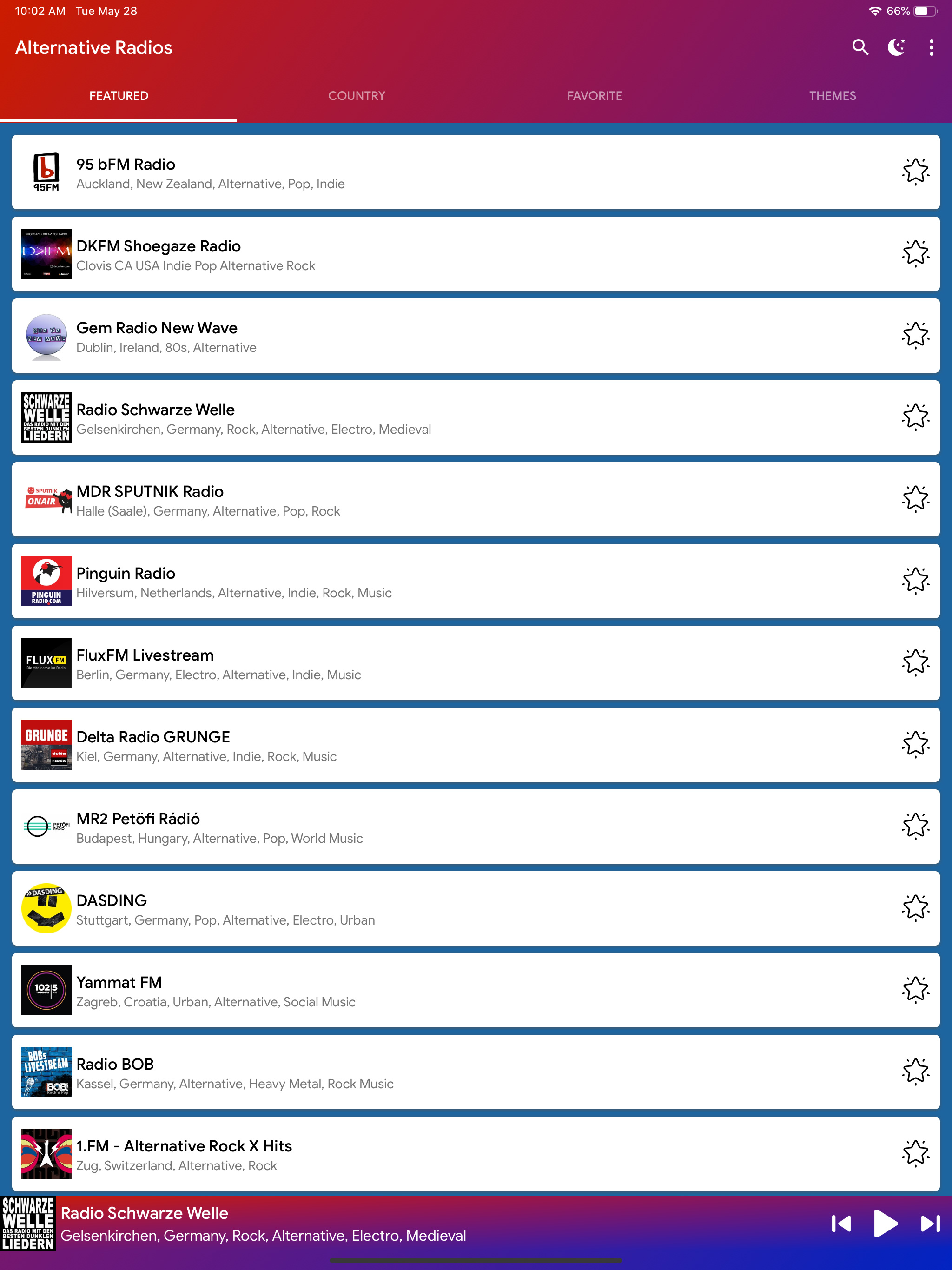 Alternative Radio Stations