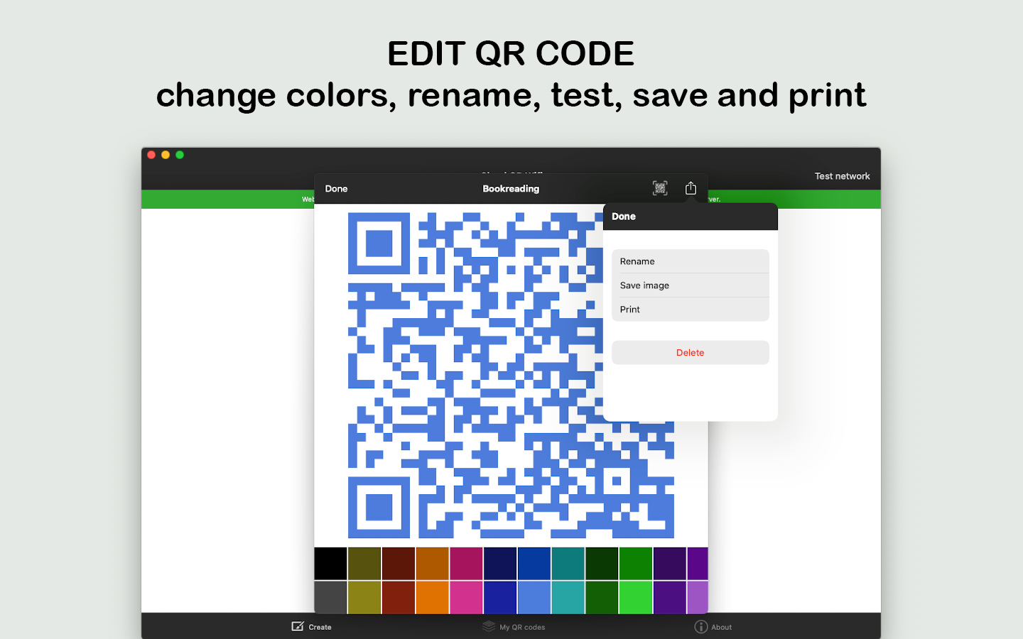 Cloud QR Wifi Education screenshot 18
