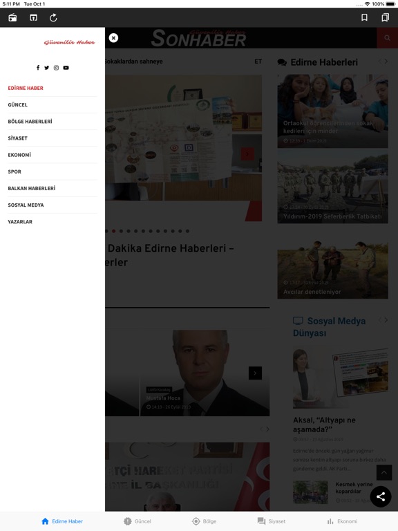 Screenshot #5 pour Edirne Sonhaber Gazetesi
