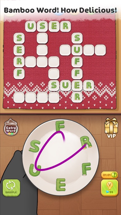 Panda Word Cross screenshot 2