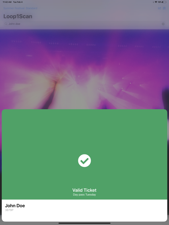 Screenshot #4 pour Loop1Scan