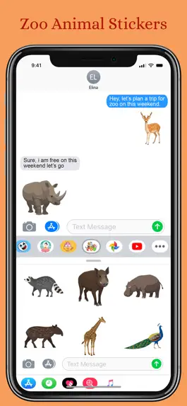 Game screenshot The Zoo Stickers hack