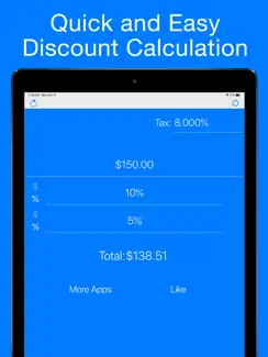 Discount Calculator ∙ Sale Amt iPad image 1