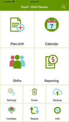 FlexR (Shift planner) screenshot 1