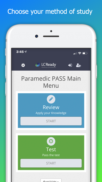 Paramedic PASS Screenshot