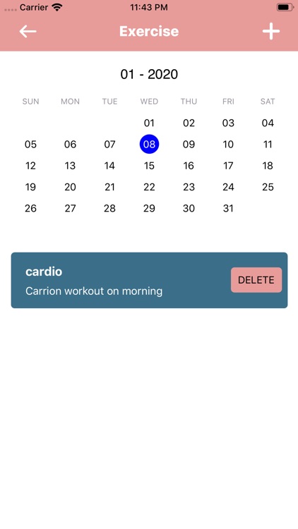 BodyWorkReminder screenshot-3