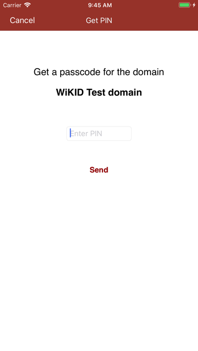 WiKID Token 64 Screenshot