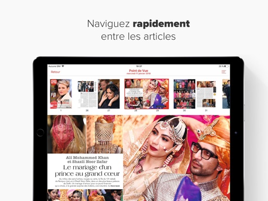 Point de vue Magazine iPad app afbeelding 4